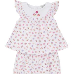 Kissy Kissy Seashell Magic Sunsuit Set